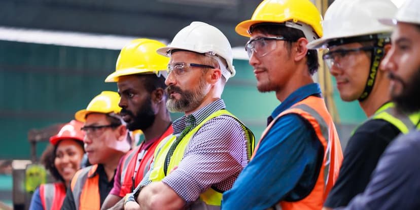 Diverse team of mobile technicians